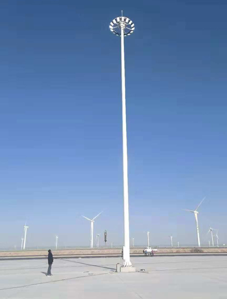 瓜州高速路服务区康乐高杆灯项目