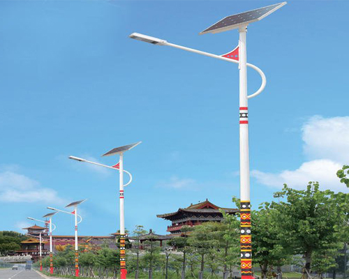 康乐民族特色路灯